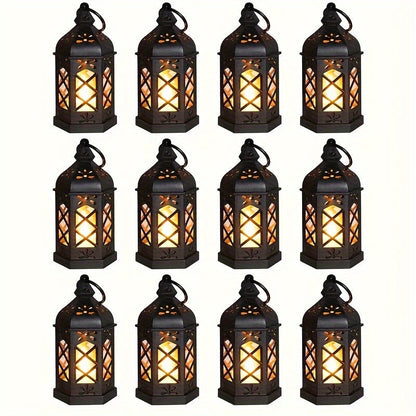 LuxeGlow Lanternes – Ensemble LED Rustique pour Éclairage de Fête