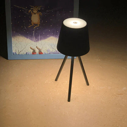 Floroux - Lampe de table LED fine et portable pour un éclairage d'ambiance à la maison