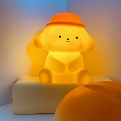 PuppyGlow Light - Petite lampe de nuit LED mignonne pour enfants