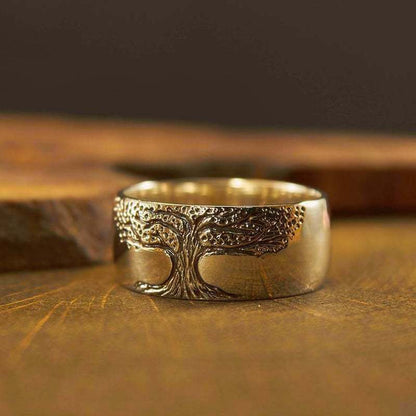 Bague Élégante avec l'Arbre de Vie - Lina