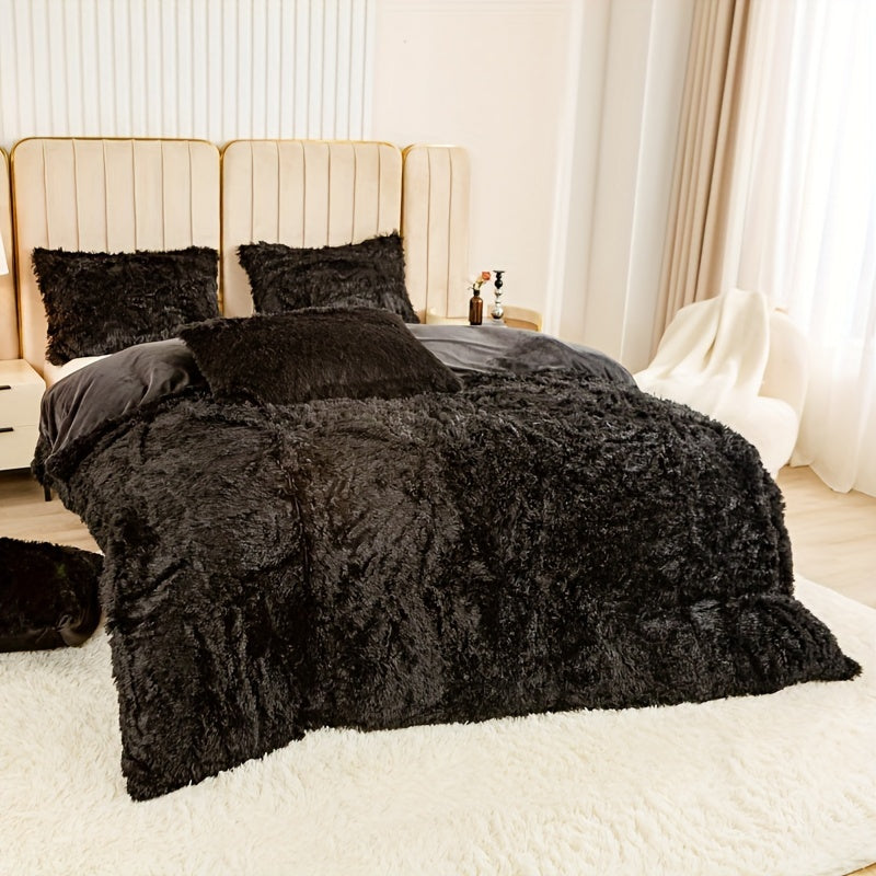 DouxVelours - Ensemble de Literie en Pluche pour un Confort Absolu