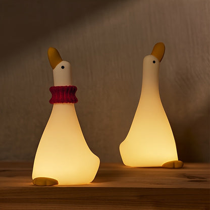 DreamDuck Lampe - Lampe de Nuit en Silicone avec Capteur Tactile Rechargeable