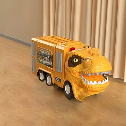 DinoRoar Truck - Voiture d'aventures pliable de dinosaures