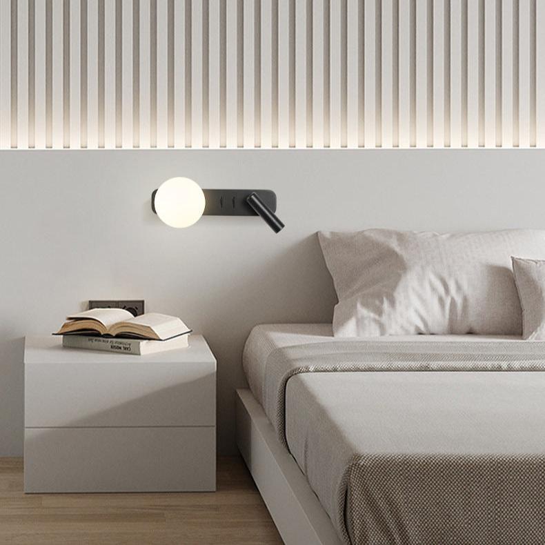 Floroux - Élégante lampe de lune d'ambiance applique