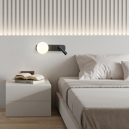 Floroux - Élégante lampe de lune d'ambiance applique