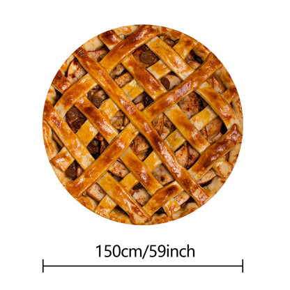 Couverture Tortilla - Couverture Réaliste de Pizza Pepperoni, Couverture en Flanelle Douce et Confortable, Cadeau Personnalisé