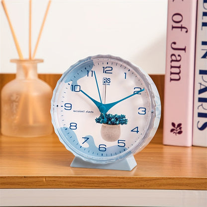 FloraTime Horloge - Élégant Réveil de Fleurs avec Alarme