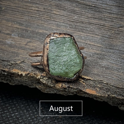 Bague en Pierre Naturelle Élégante - Selina