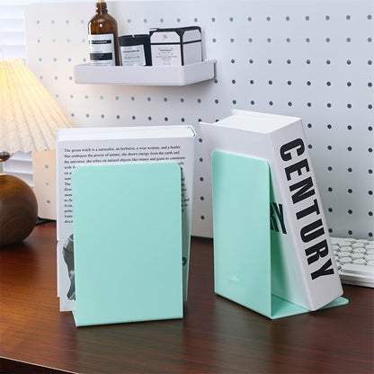 ClearStand - Ensemble de 2 Supports à Livres Transparents Élégants