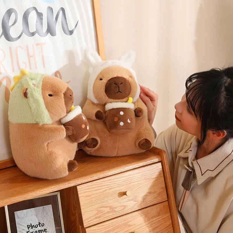 Costumes en peluche Kawaii Capybara pour bébés Cuteee Family | NOUVEAU