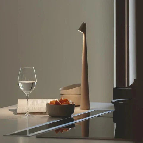 Floroux avec LED Sans câble NordicLuxe - Design minimaliste pour table