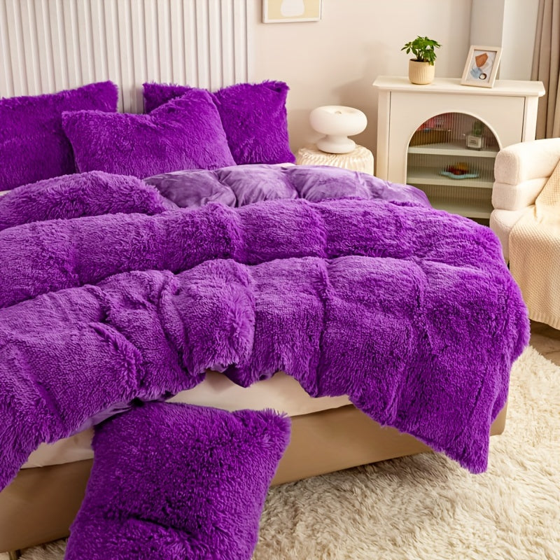 DouxVelours - Ensemble de Literie en Pluche pour un Confort Absolu