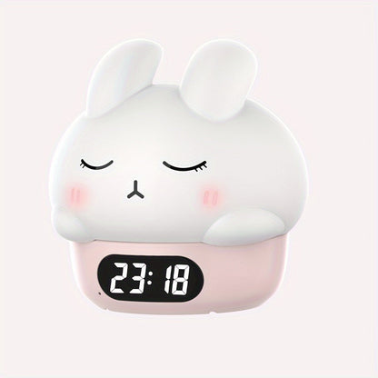 BunnyGlow - Lampe de nuit magique avec réveil