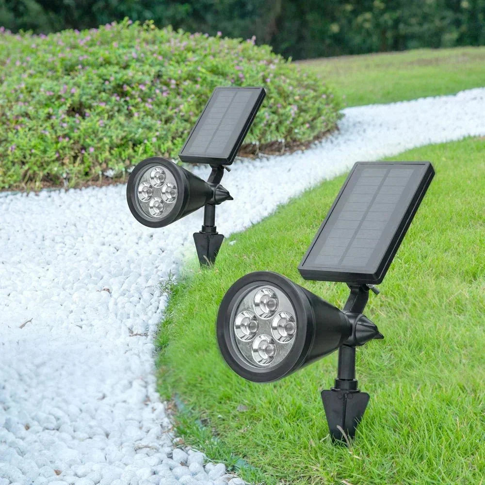 Éclat Racine | Lampe de jardin solaire pour une illumination d'ambiance dans le jardin