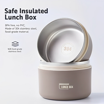 CuisineChic - Lunchbox thermique isotherme pour repas frais et sains