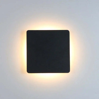 OrrLuxe - Lampe Murale LED Moderne en Métal Noir
