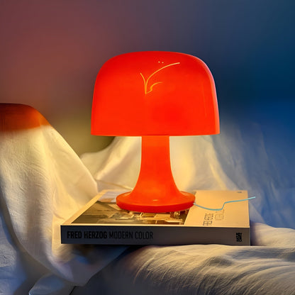 Lampe Vintage Chic Champignon avec LED Dimmable et Alimentation USB