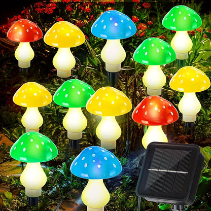 SolarGlow Lampe - Éclairage de jardin économique avec 8 modes