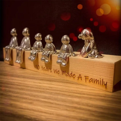 Sculpture "Relation Familiale Éternelle".