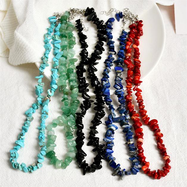 Collier en Cristal Poli Élégant - Lina