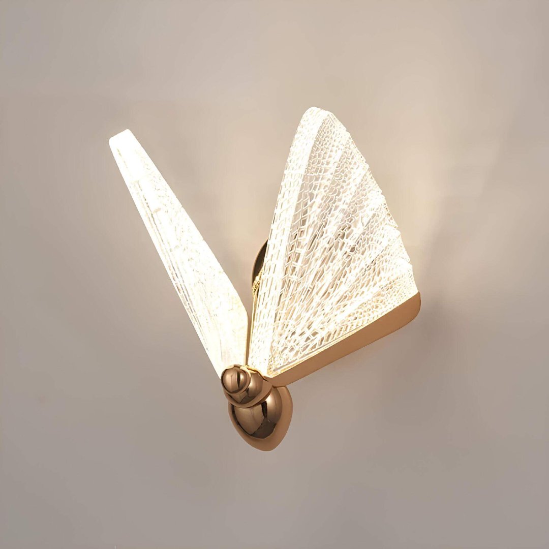 Floroux - Applique LED élégante au design de papillon