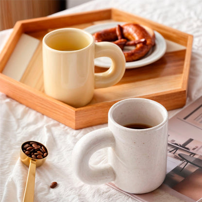 Athenea Cup – Tasse en Porcelaine de Luxe avec Design Géométrique