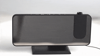 Astronatic™ Réveil - Écran LED avec projecteur à 180°