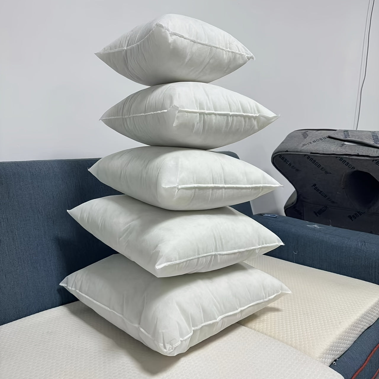 Coussins CozyNest - Rembourrage Luxe pour Canapé et Lit (2 Pièces)