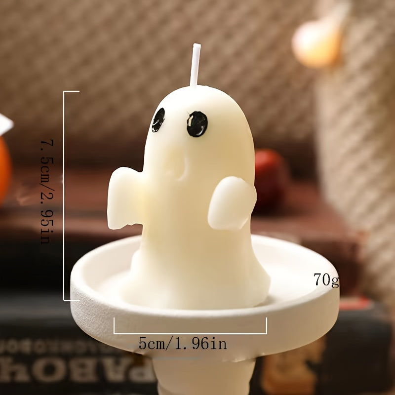 EnchantGlow - Bougie parfumée Halloween faite à la main avec Freesia