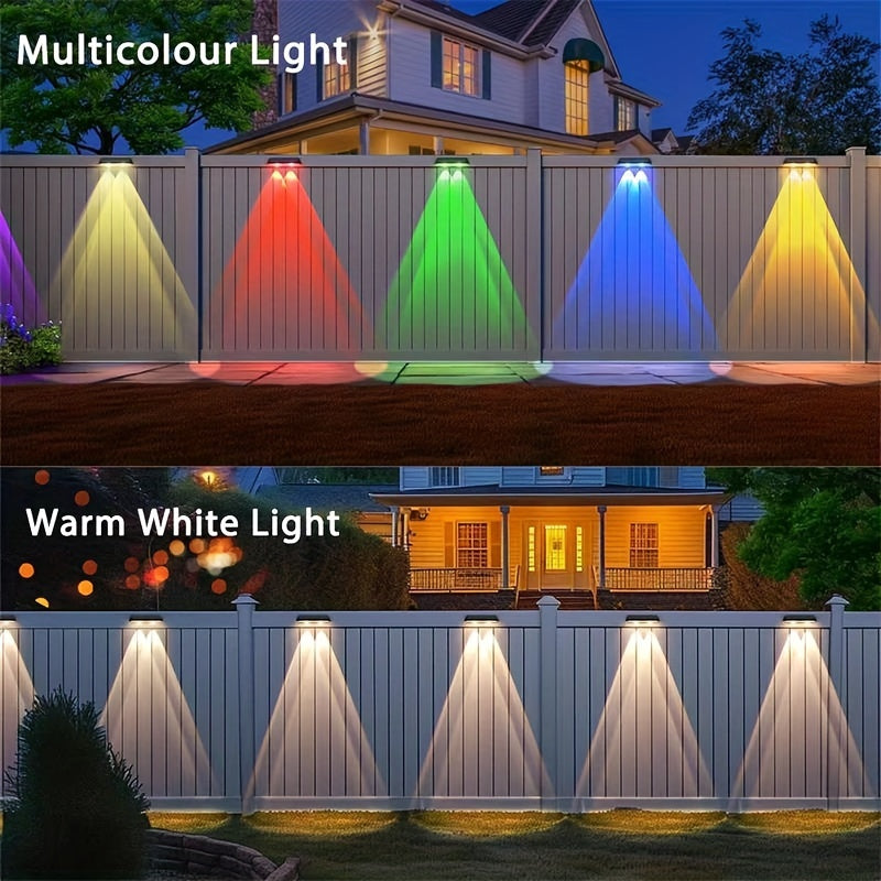 SolarShine Applique Murale - Éclairage Solaire LED Coloré pour l'Extérieur