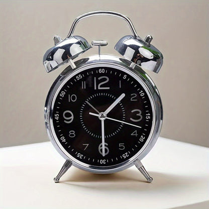 TimeBell - Réveil Rétro en Métal avec Cloche