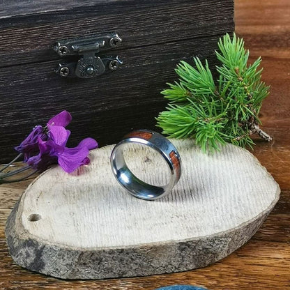 Bague Arbre de Vie en Acier Inoxydable Élégante pour Femmes - Elina