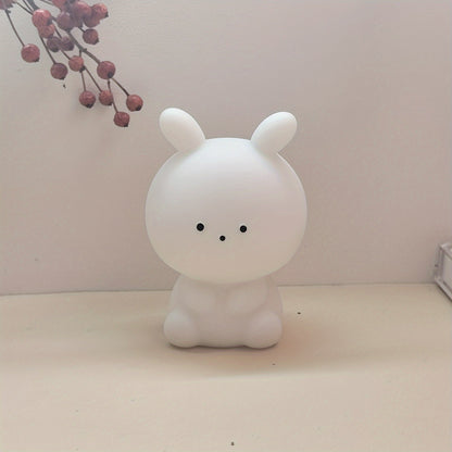 BunnyGlow – Grande Lampe de Table LED avec Batterie & Style Animé