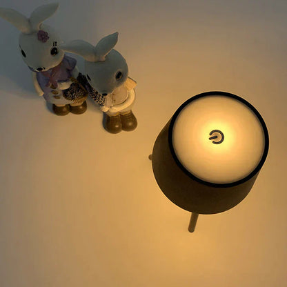 Floroux - Lampe de table LED fine et portable pour un éclairage d'ambiance à la maison