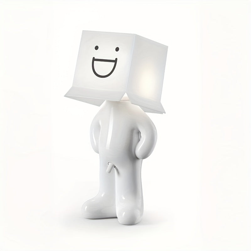 CartoonGlow Lampe - Lampe de table USB avec LED et contrôle par bouton