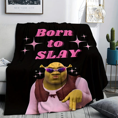 Born to Slay – Anime Flanel Couverture pour Fans