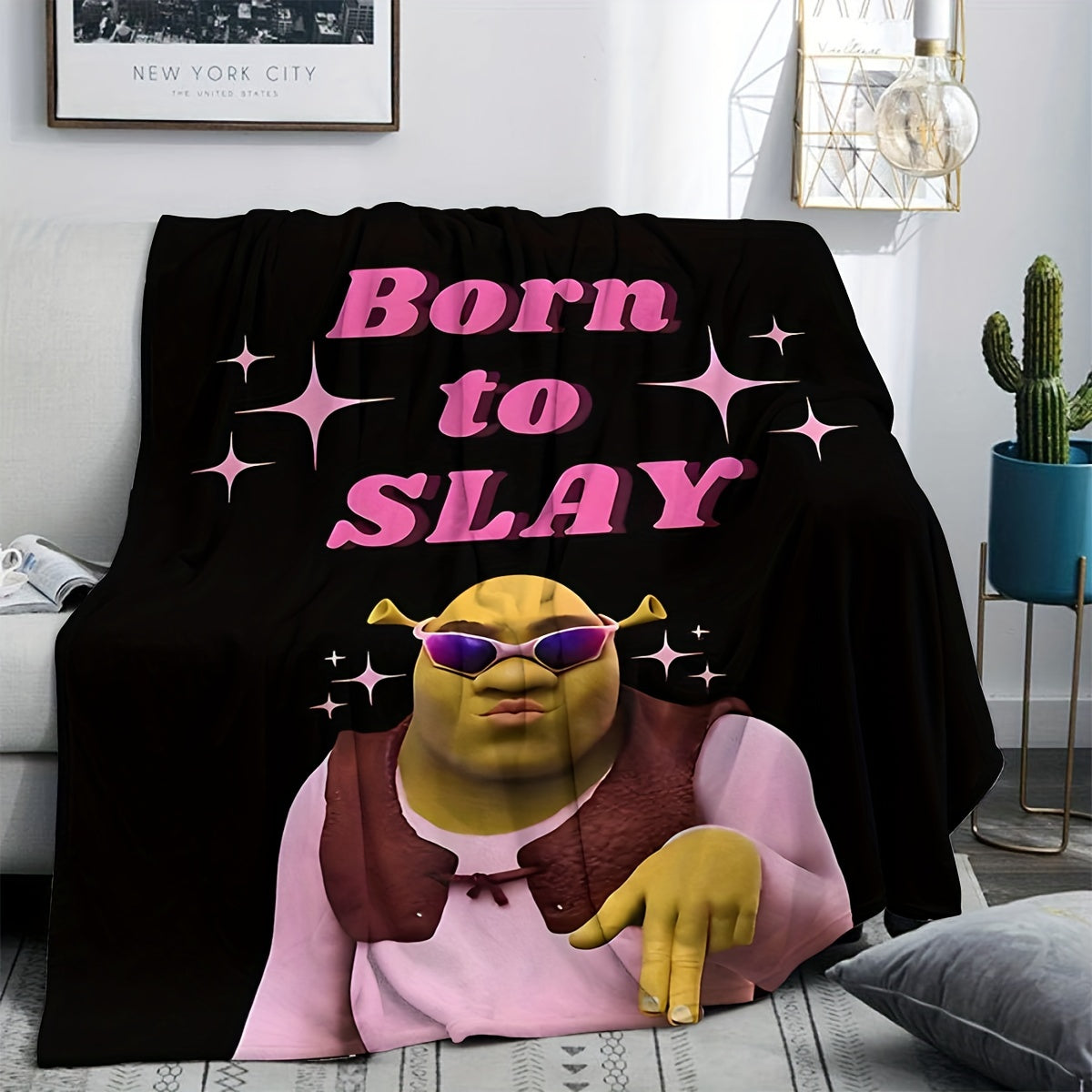 Born to Slay – Anime Flanel Blanket for Fans