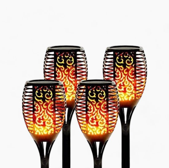 Floroux | Torche de jardin LED solaire étanche