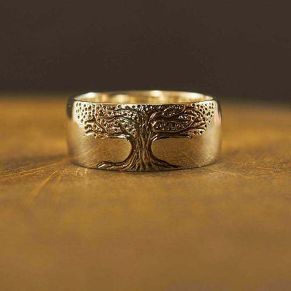 Bague Élégante avec l'Arbre de Vie - Lina