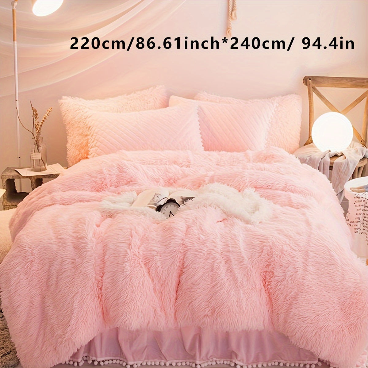 Ensemble de housse de couette en velours luxueux pour un confort ultime