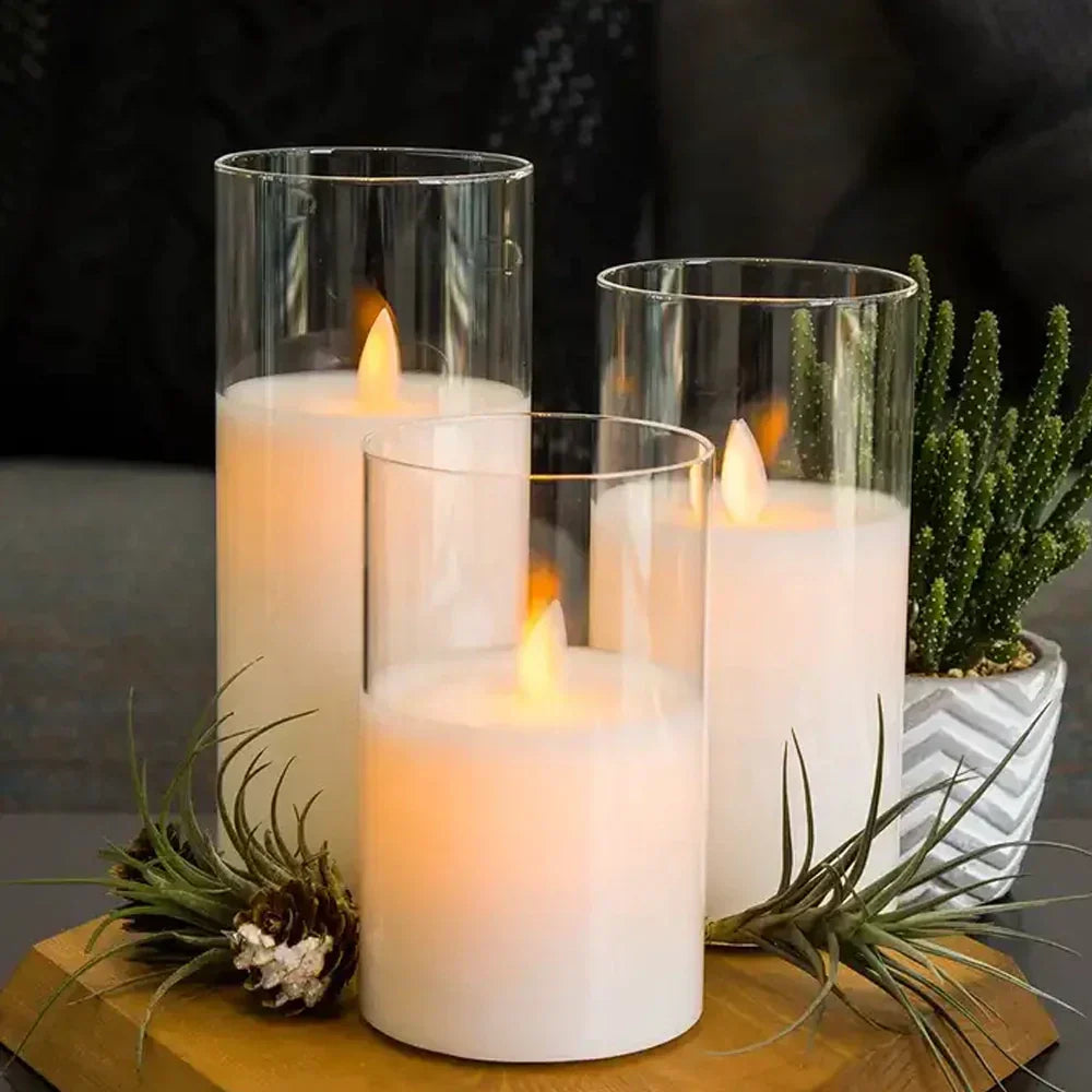Flickering | Ensemble de bougies LED sans flamme
