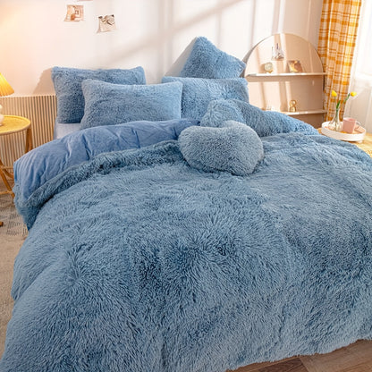 Ensemble de housse de couette en velours luxueux pour un confort ultime