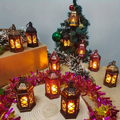 LuxeGlow Lanternes – Ensemble LED Rustique pour Éclairage de Fête