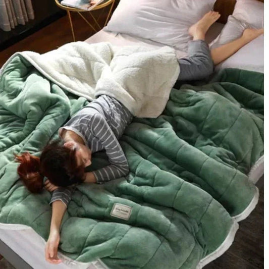 Finley - Luxe Velouté Fleece Couverture pour Soirées Chaudes