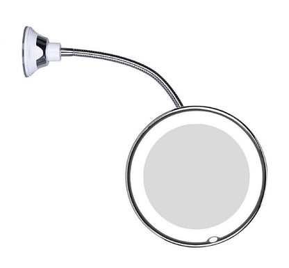 Floroux - Miroir de maquillage LED avec col de cygne