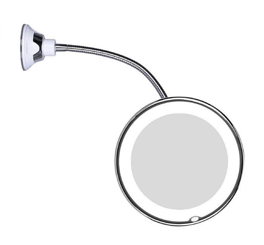 Floroux - Miroir de maquillage LED avec col de cygne