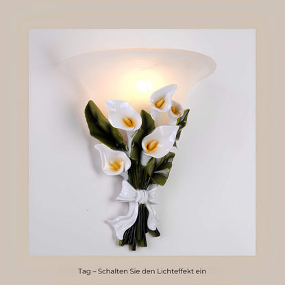 Floroux - Applique LED élégante au design floral pour une atmosphère accueillante