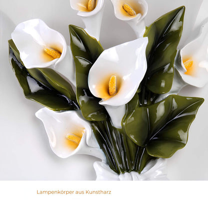 Floroux - Applique LED élégante au design floral pour une atmosphère accueillante