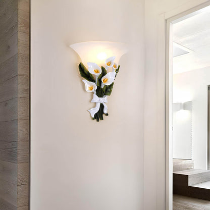 Floroux - Applique LED élégante au design floral pour une atmosphère accueillante