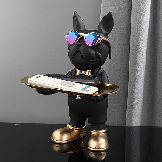 FrenchPaw™ French Bulldog Statue | Modern Decorative Figure for Home & Office | Stylish Animal Statue